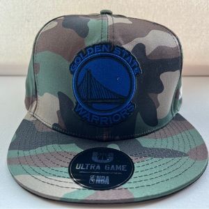 Golden State Warriors Ultra Game Camouflage NBA SnapBack Adjustable NWT